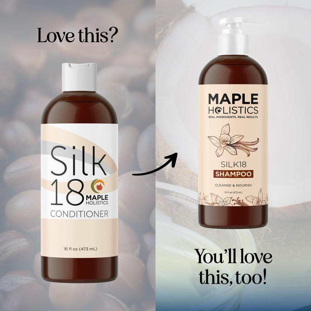 Maple Holistics Conditionneur - ingrédients naturels nourrissants pour les cheveux.