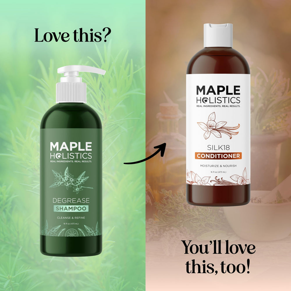 Maple Holistics Degrease - ingrédients basilic: senteur verte et tonique.