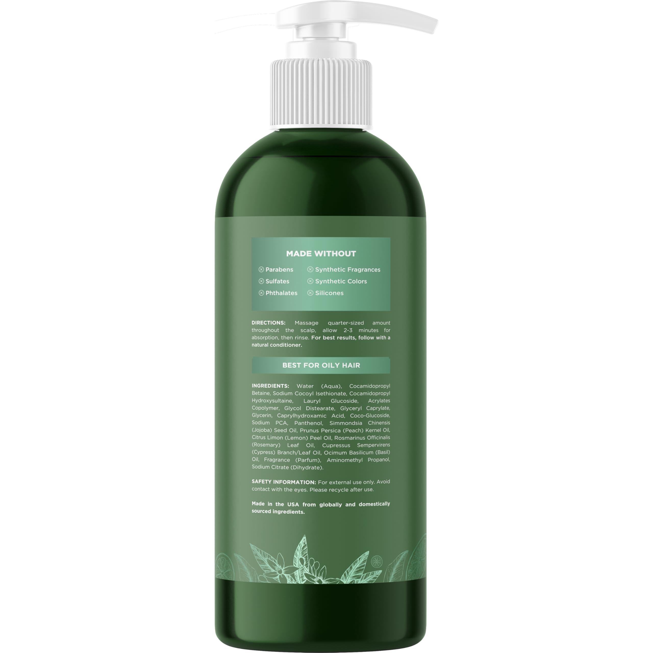 Maple Holistics Degrease - ingrédients romarin: parfum frais et revitalisant.