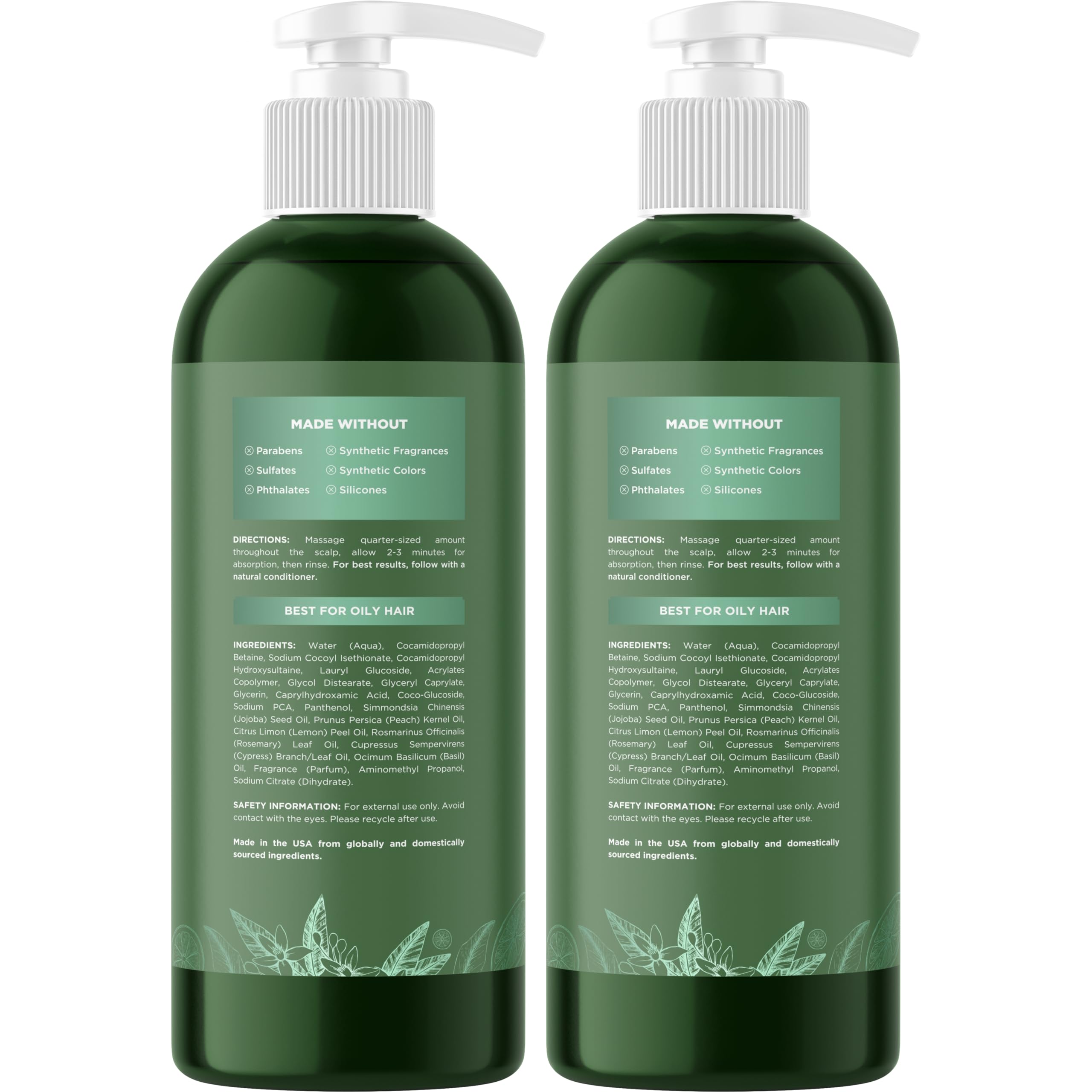Maple Holistics Degrease - romarin, ingrédient clé pour purifié le cuir chevelu