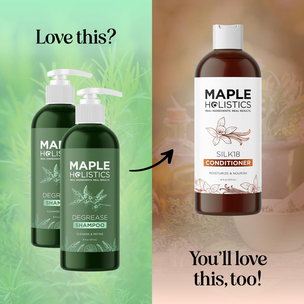 Maple Holistics Degrease - formule sans sulfates adaptée à la coloration