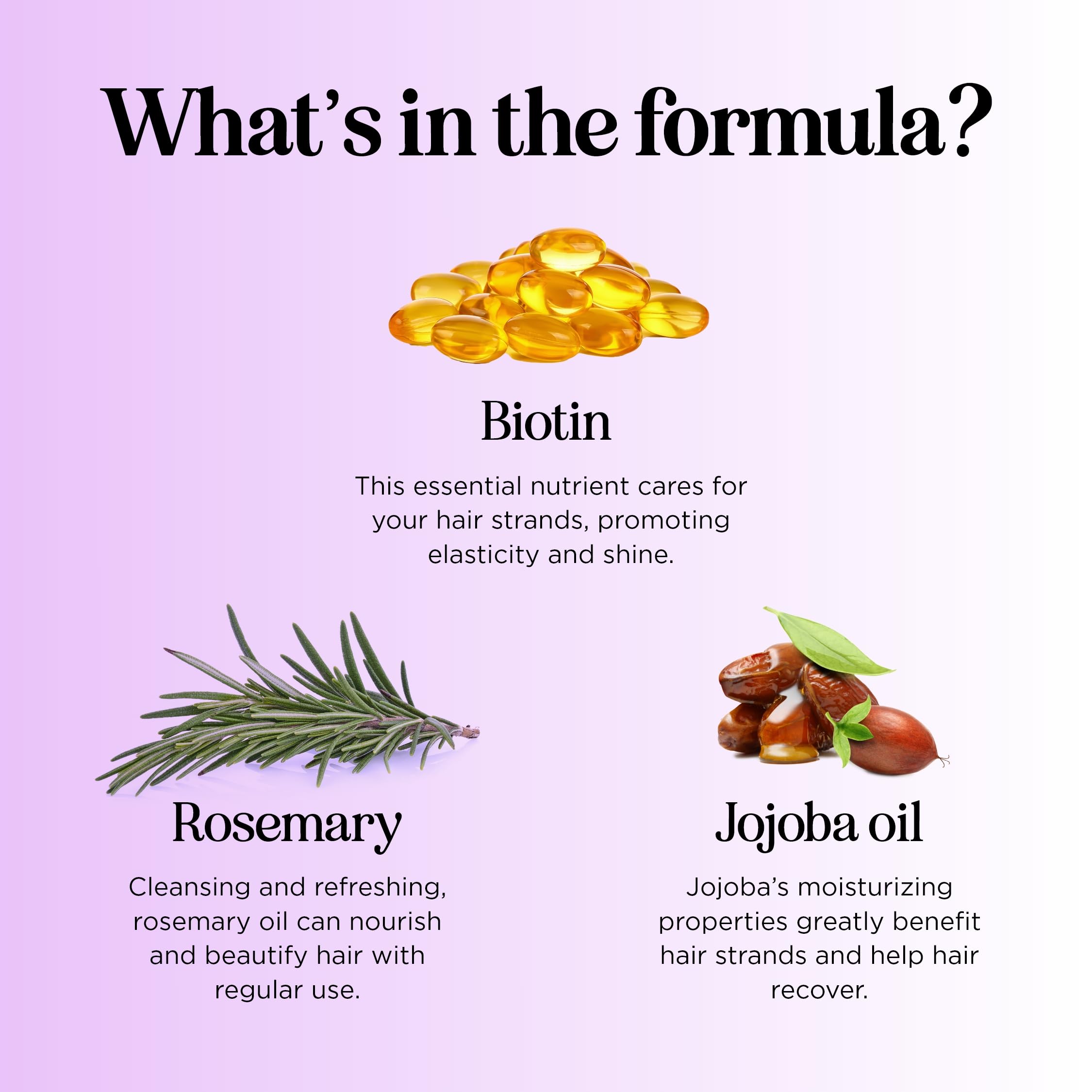Romarin huile essentielle dans le shampoing pour une expérience sensorielle agréable.