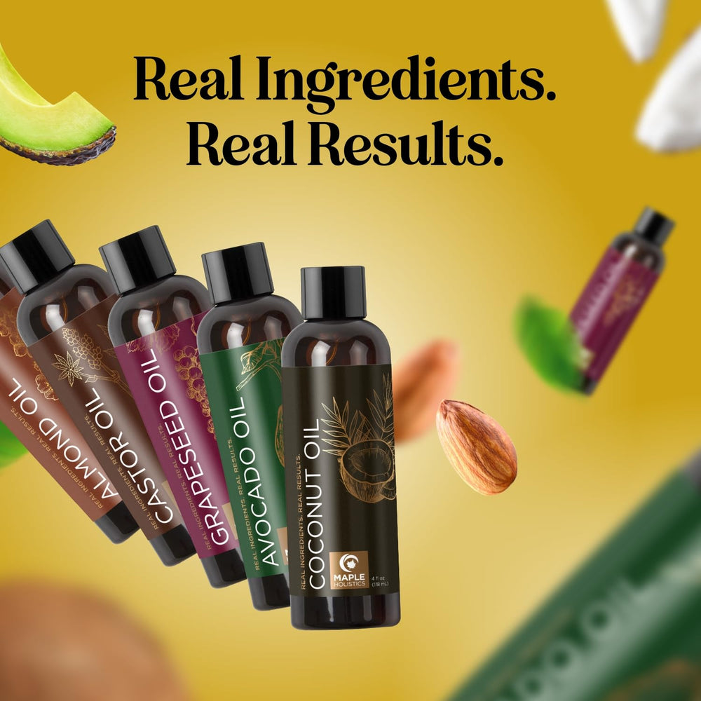 Maple Holistics huile avocat – gouttes à utiliser pour cheveux hydratés