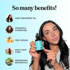 Massage capillaire avec huile romarin pour revitalisation légère