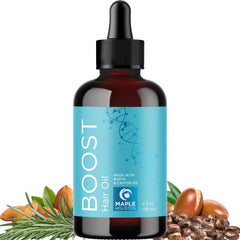 Maple Holistics sérum romarin dans la bouteille, hydratation légère pour cheveux et cuir chevelu