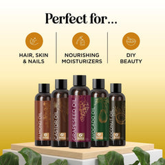 Maple Holistics huile coco fractionnée – flacon, hydratation légère pour peau et cheveux