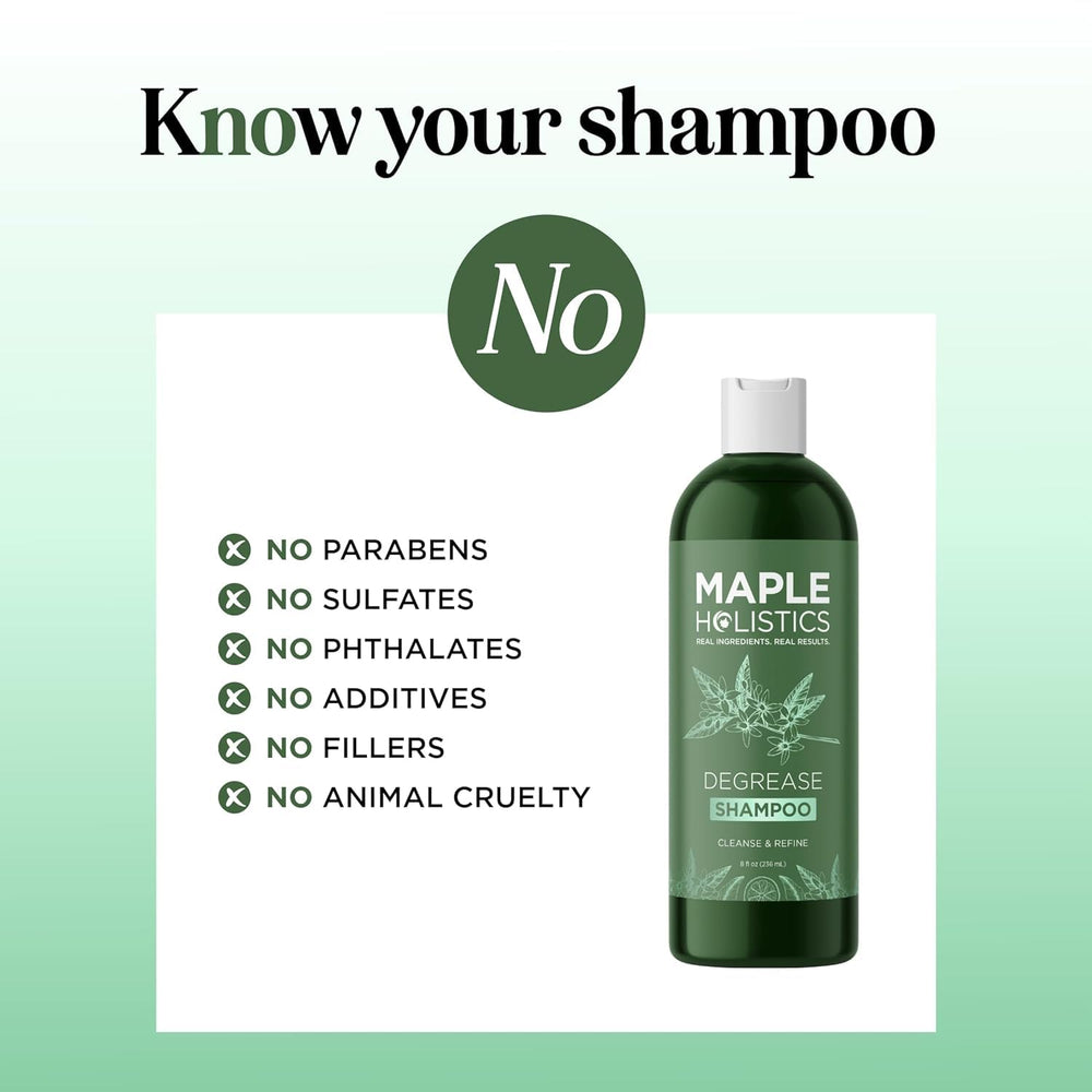 Maple Holistics Huile de Jojoba apaise le cuir chevelu et équilibre.