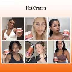 Texture-creme de Maple Holistics Premium Hot Cream pour hydrater intensément la peau.