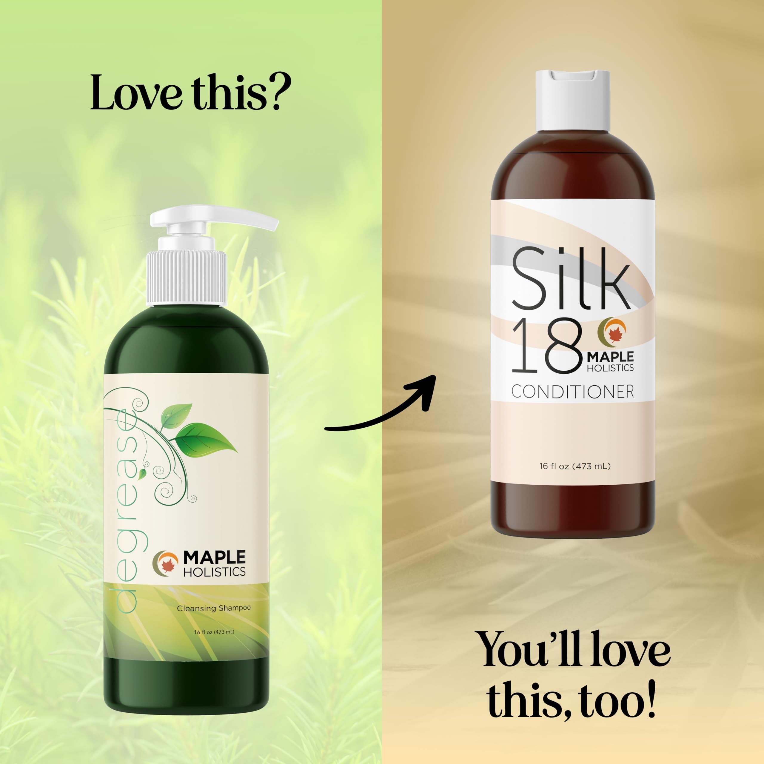 Application sous la douche avec le Shampoing Maple Holistics pour une routine spa.