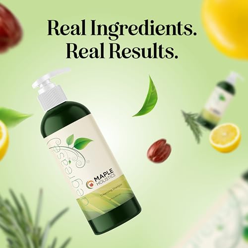 Emballage recyclable du Shampoing Maple Holistics, choix responsable.