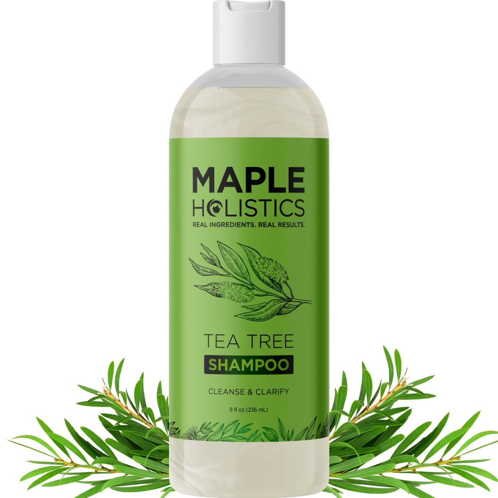 Maple Holistics Shampoing Clarifiant bouteille nettoie le cuir chevelu et résidus