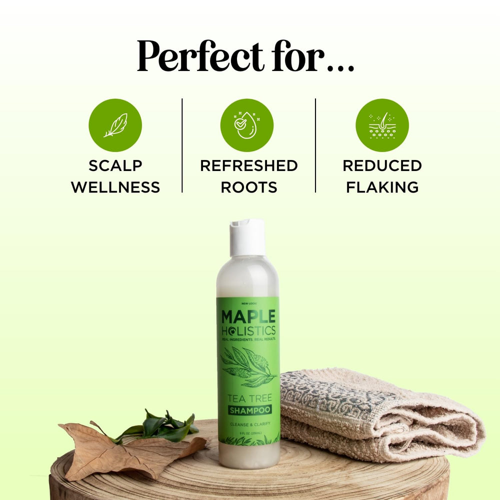 Maple Holistics Shampoing Clarifiant sans sulfates purifie sans agresser les cheveux colorés