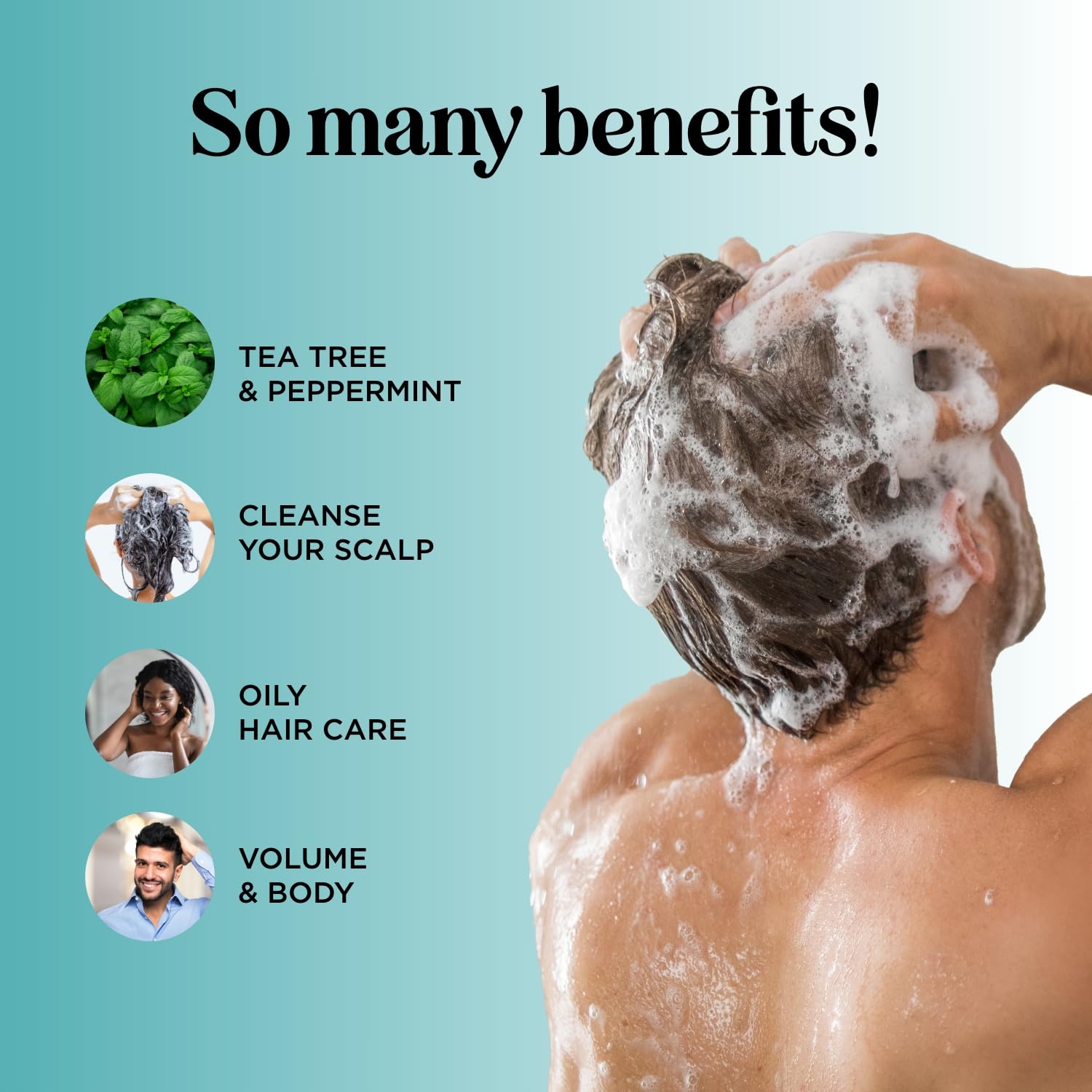 Maple Holistics Shampoing romarin-arbre-a-the-menthe-demelage-doux: démêlage léger après usage