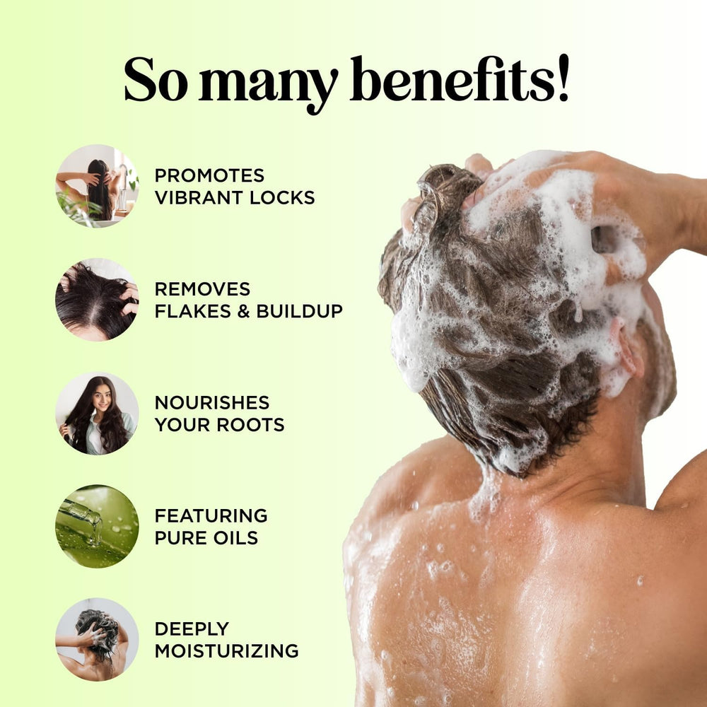 Shampoing sans sulfates Maple Holistics clarifiant pour les cheveux gras.