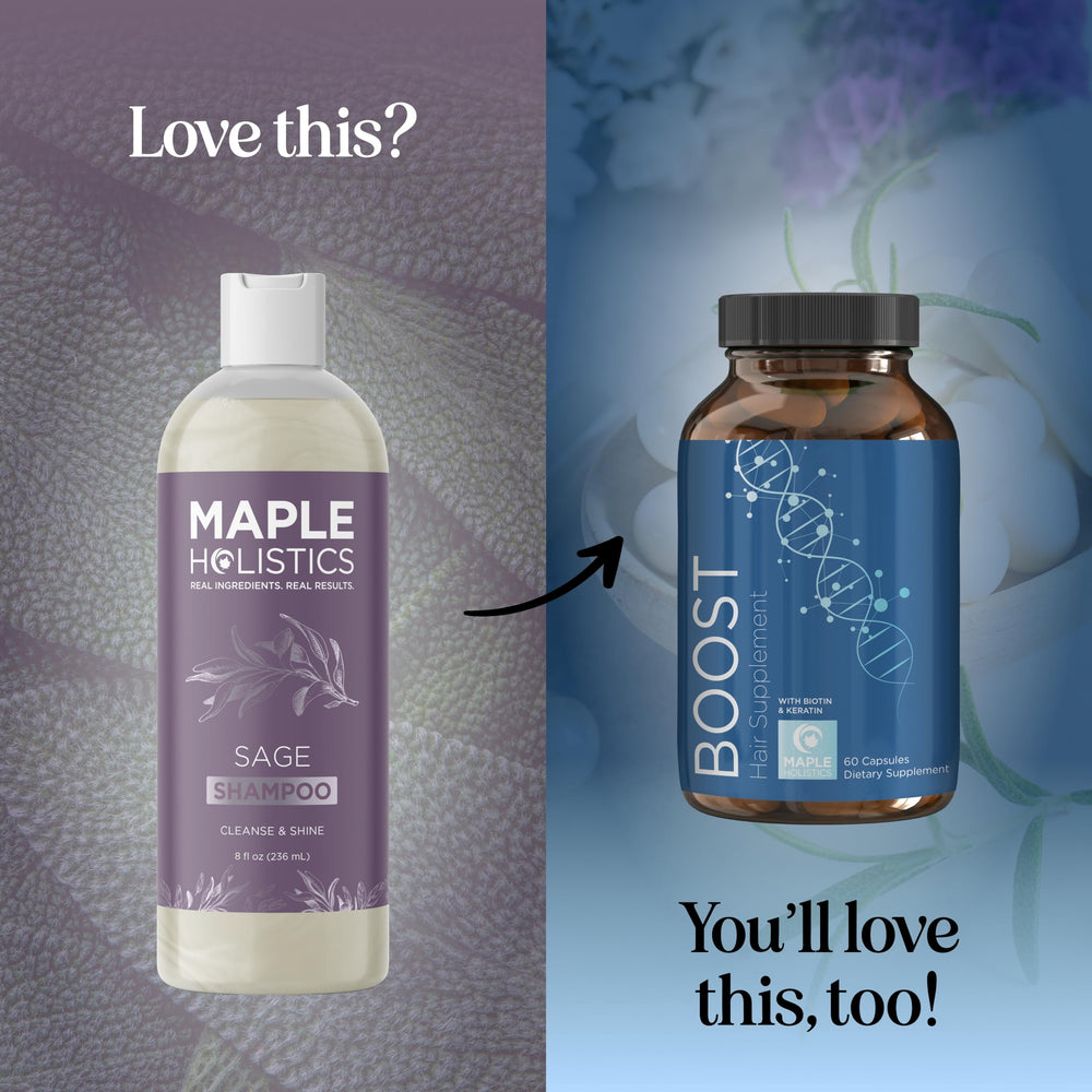 Maple Holistics – pompe facile pour une utilisation pratique sous la douche.