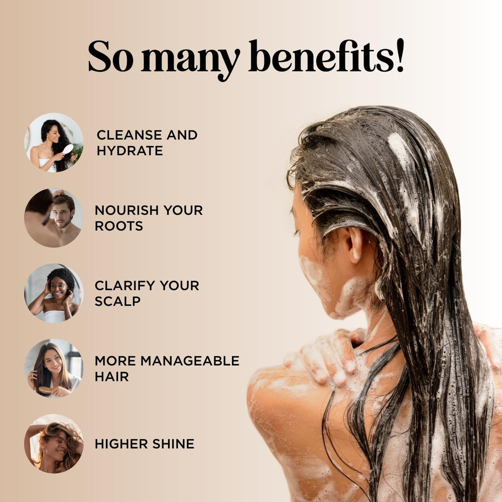 Maple Holistics Silk18 color-treated hair after wash shows frizz control and shine