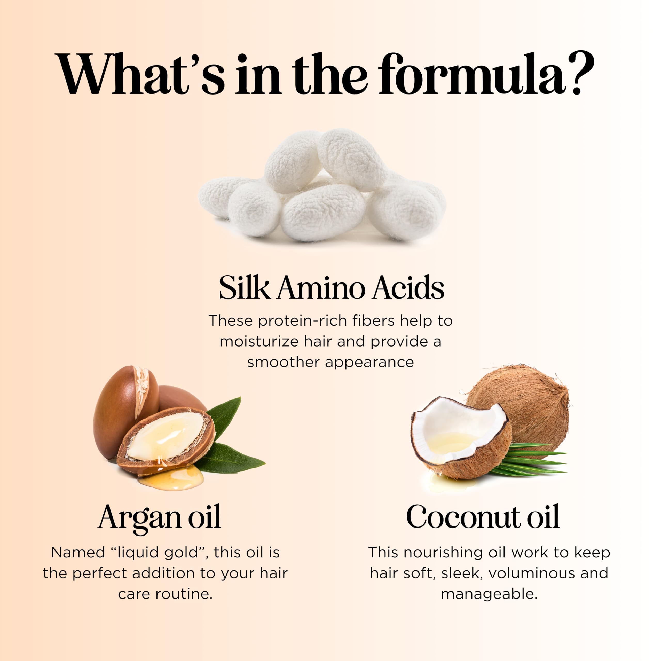 Maple Holistics Silk18 – ingrédients naturels comme karité et argan.