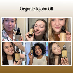 Maple Holistics soin visage jojoba, flacon douceur hydratante pour peaux sensibles