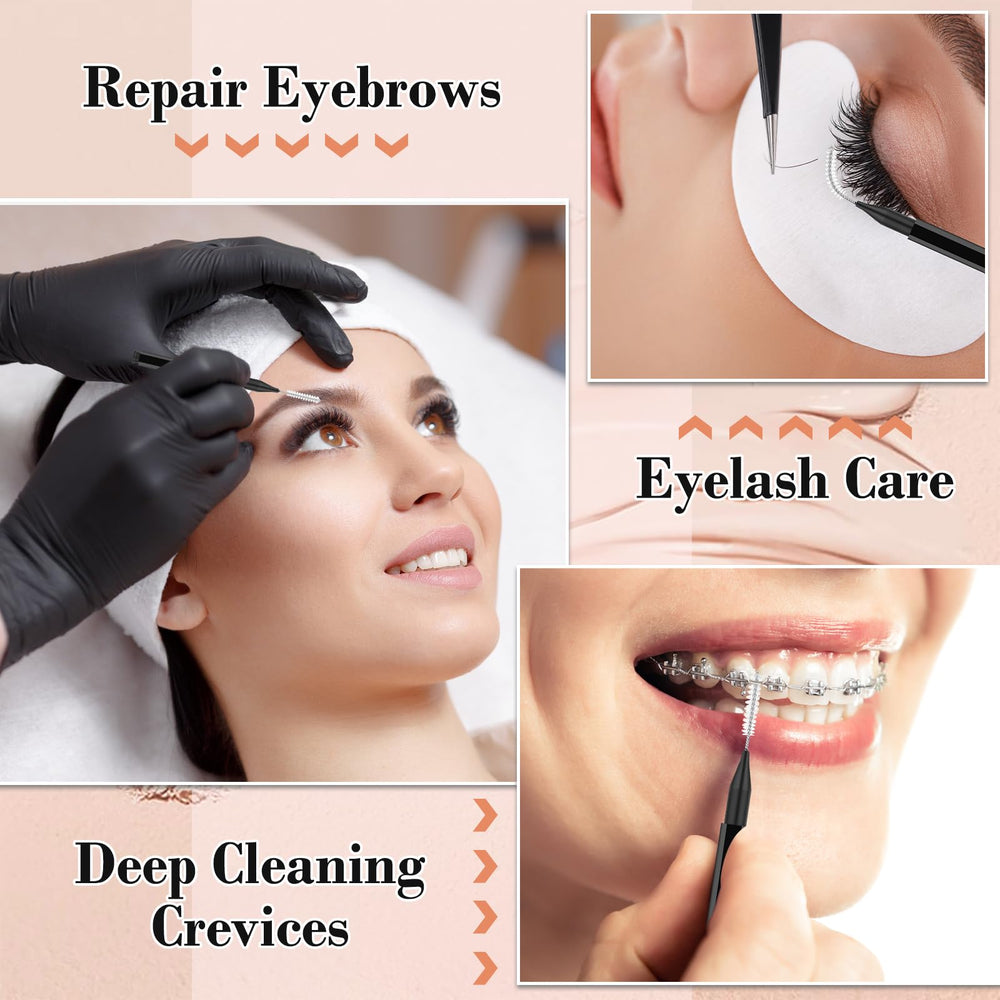 MAPVOLUT brosse sourcils voyage compacte pour retouches en déplacement