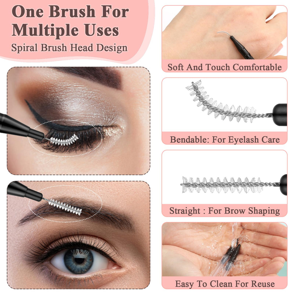 MAPVOLUT design professionnel, brosse sourcils pour une définition nette.