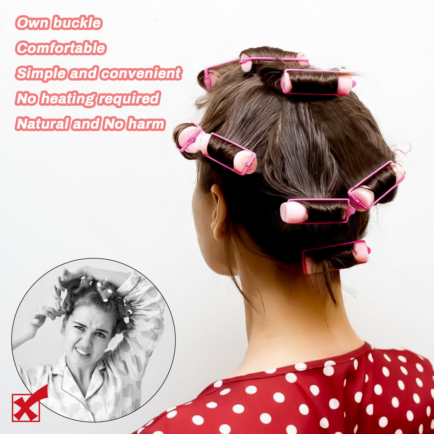 Enfants utilisant les rouleaux MAQIHAN pour boucles douces et simples