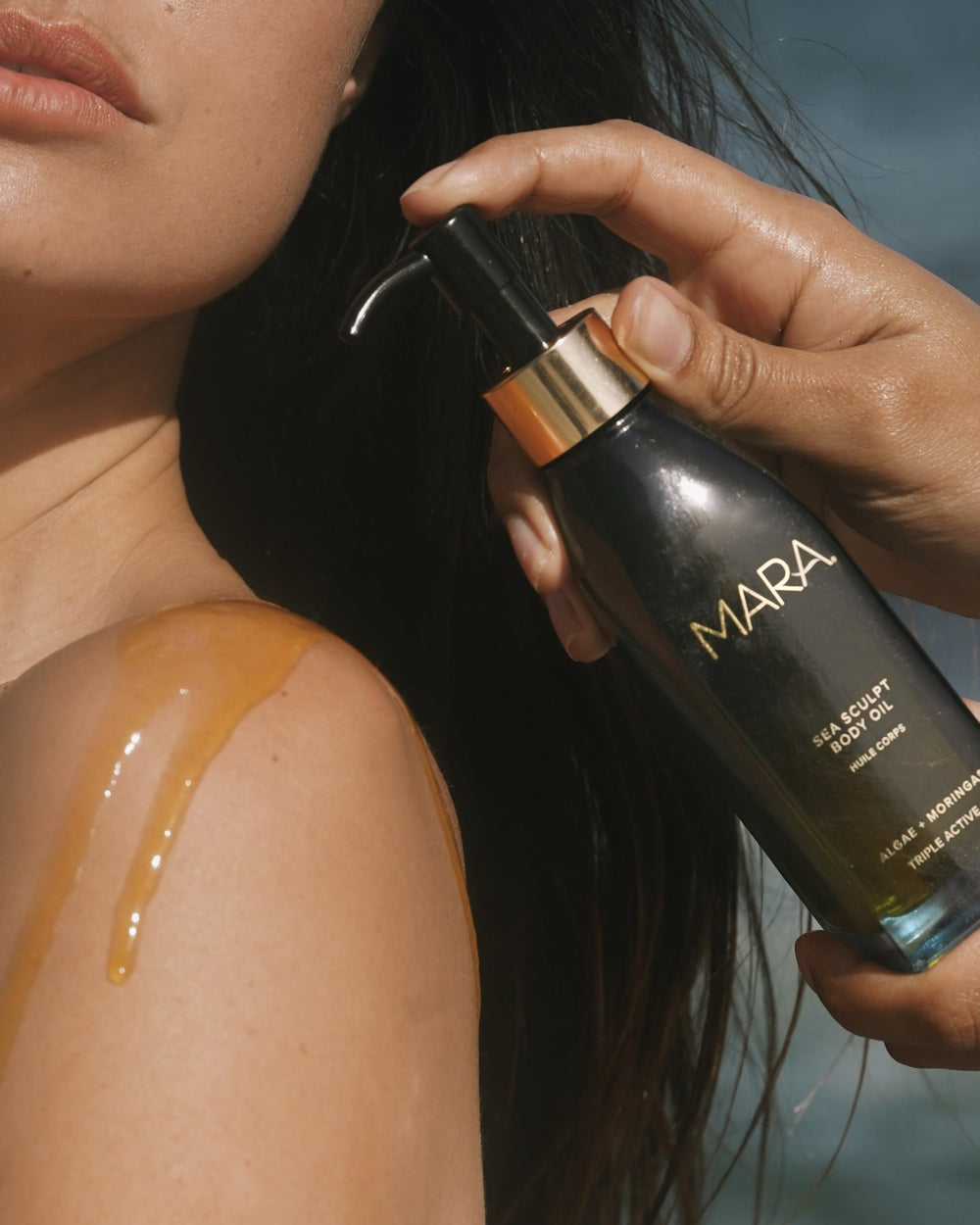 MARA Sea Sculpt ambiance spa: moment de soin à la maison.