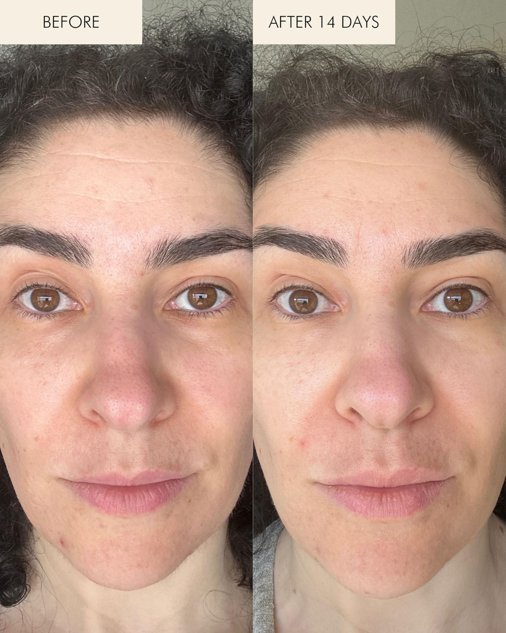 Application nocturne de MARA SeaDream Crème sur le visage.