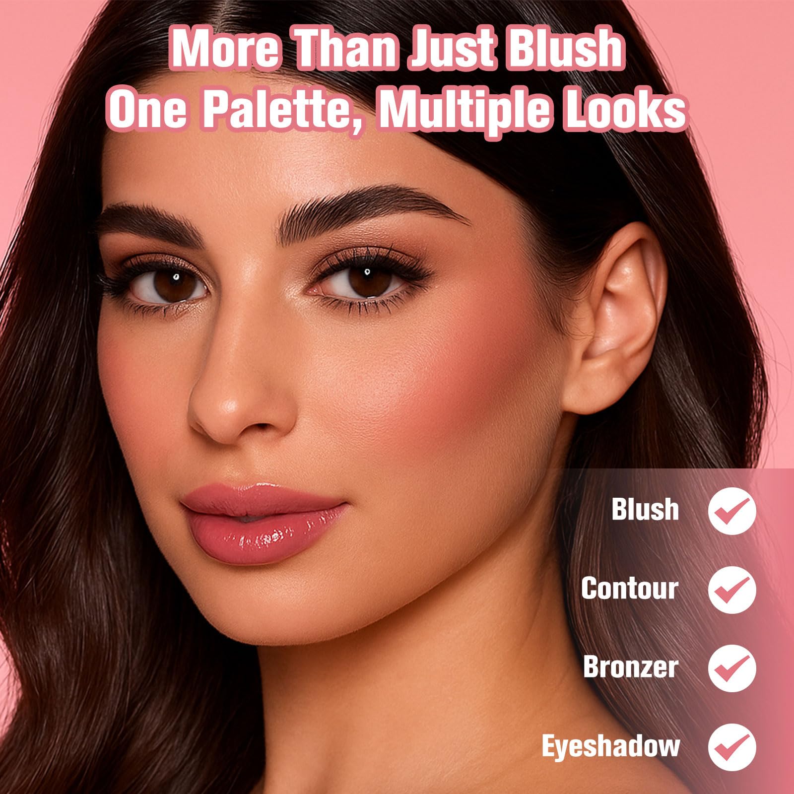 MARBUROLY idée cadeau maquillage – ensemble polyvalent pour créer différents looks.