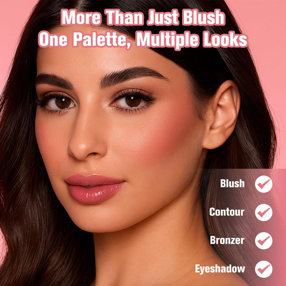 MARBUROLY idée cadeau maquillage – ensemble polyvalent pour créer différents looks.