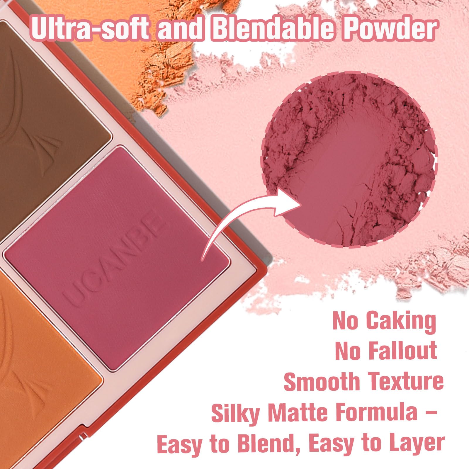 MARBUROLY palette facilite le contour quotidien, sculpter pommettes et mâchoire.