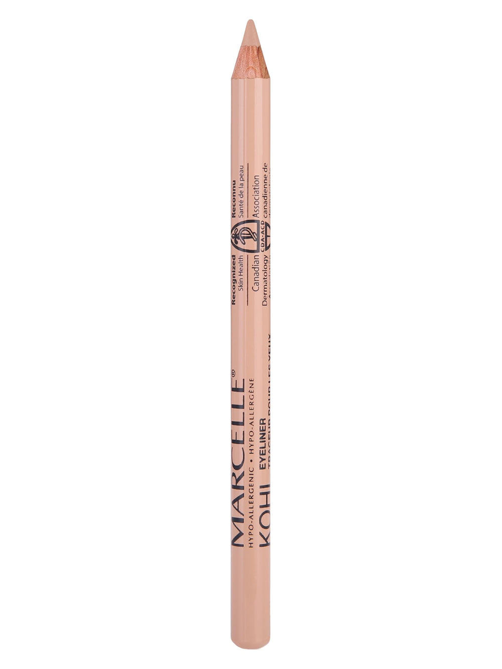 Marcelle Kohl Eyeliner beige, mine douce pour une application nette et confortable.