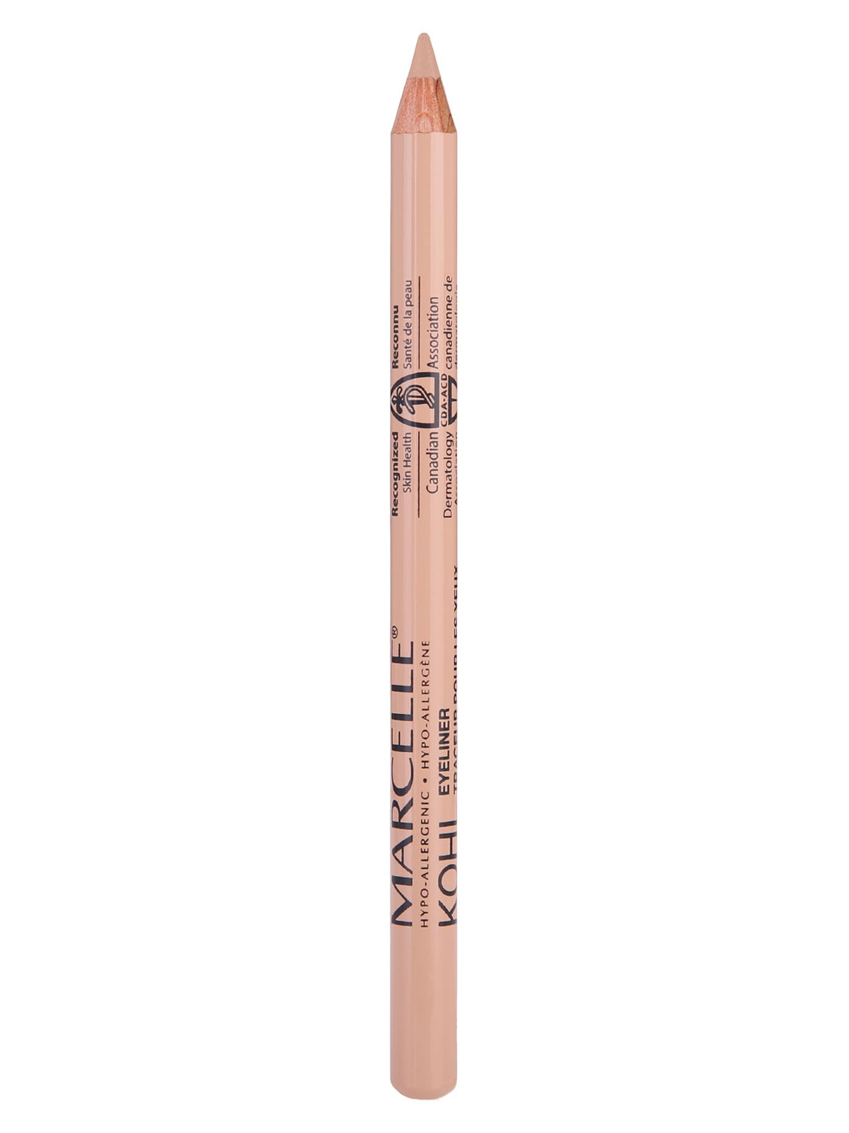 Marcelle Kohl Eyeliner beige, mine douce pour une application nette et confortable.