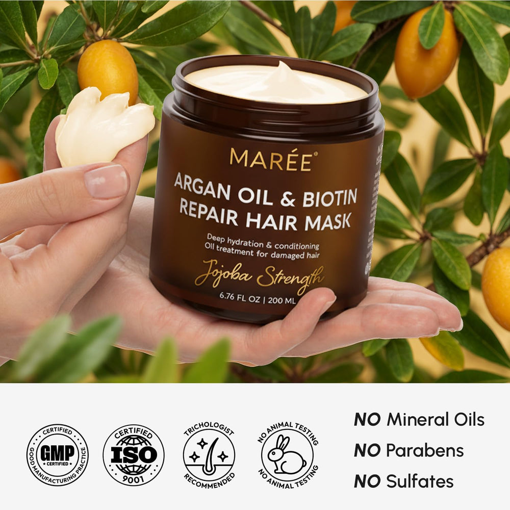 MAREE brillance et douceur grâce à l'huile d'argan