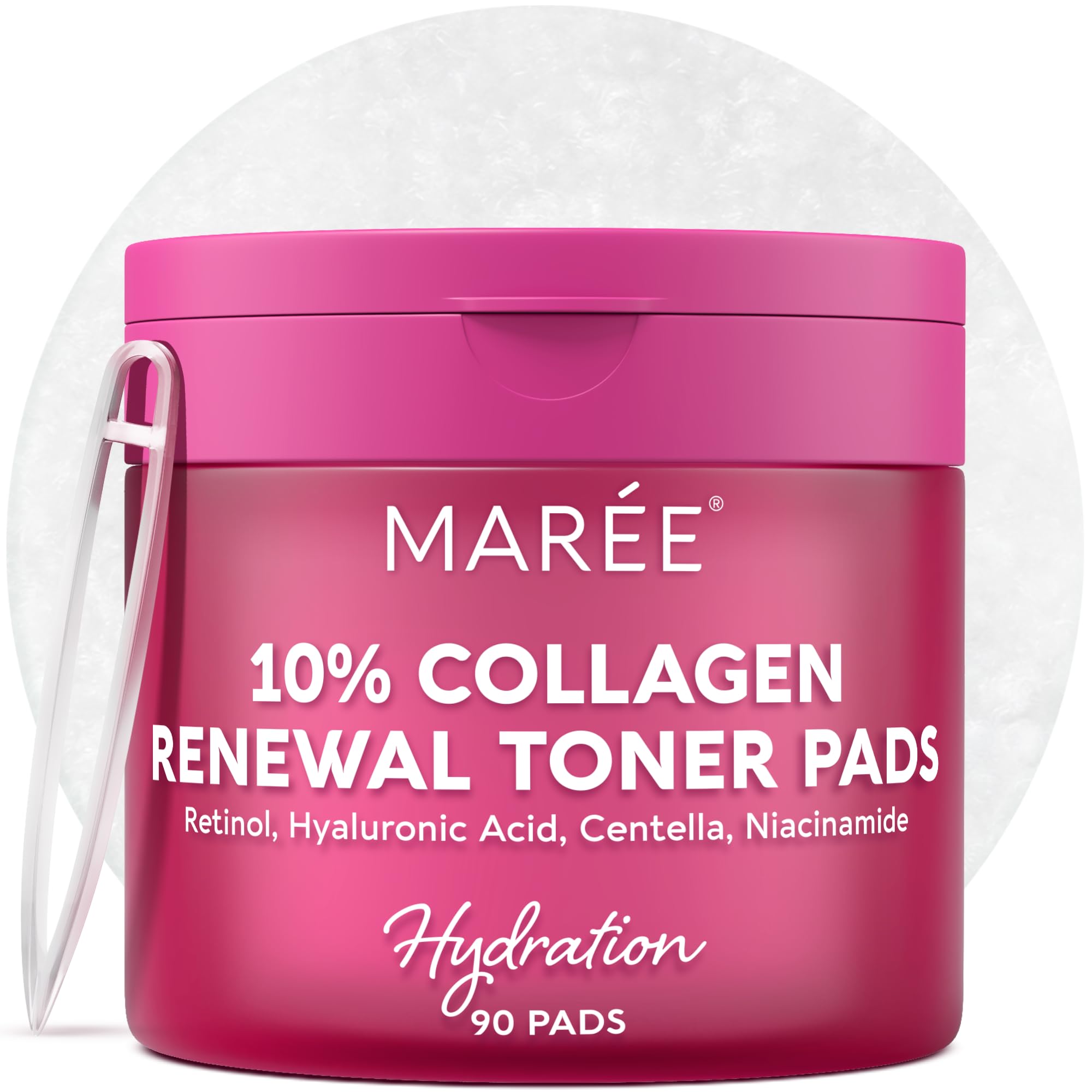 MAREE cotons hydratants, idéal pour une routine quotidienne nourrissante.