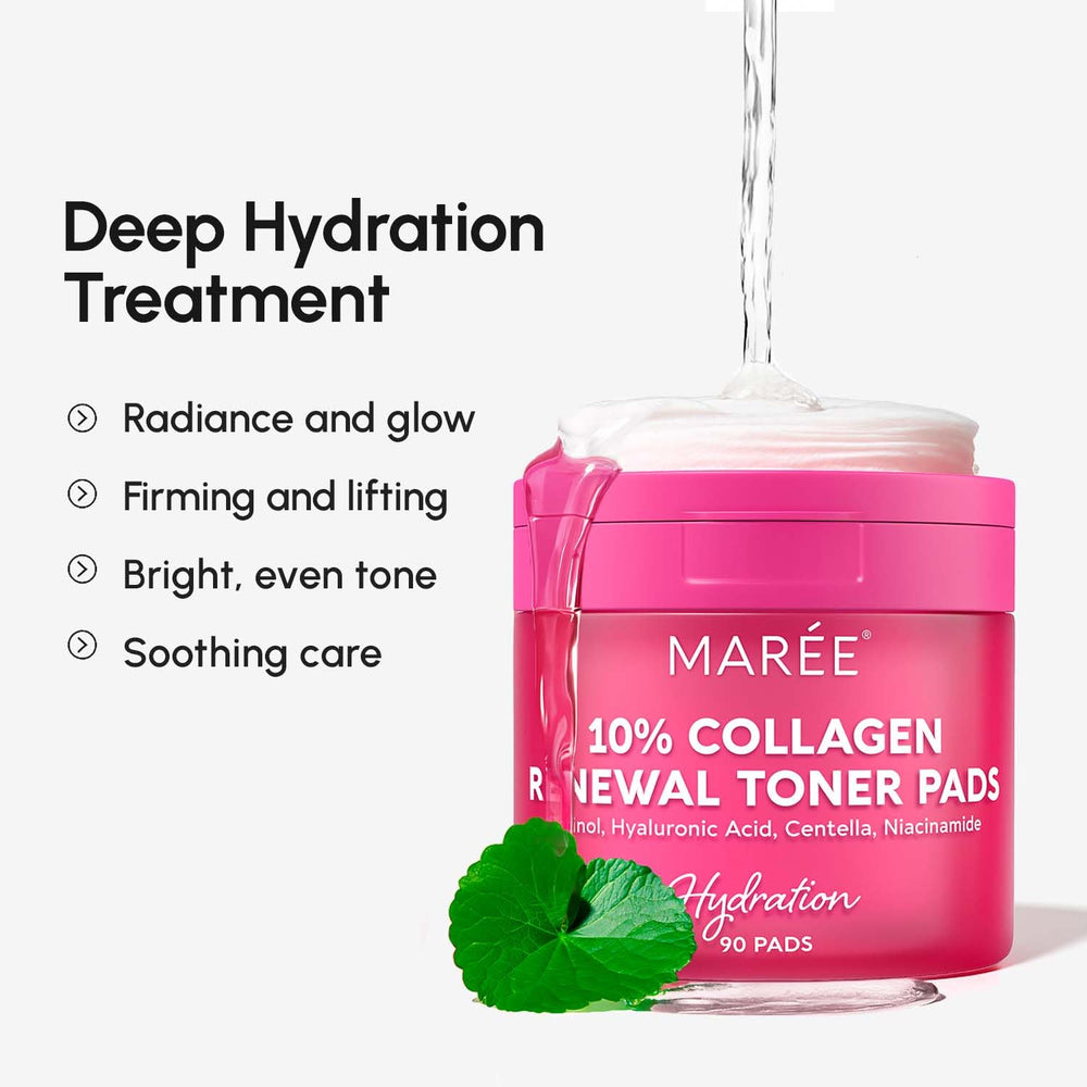 MAREE cotons pores minimes, aide à réduire visiblement l’apparence des pores.