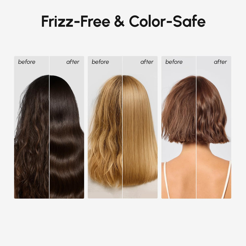 Hair detangling and easy styling with MAREE heat protectant