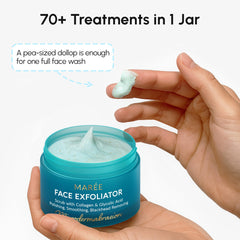 MAREE Exfoliant Visage: niacinamide et camélia pour le confort cutané