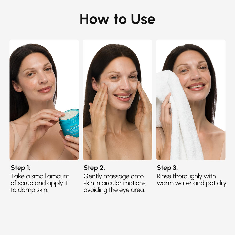 MAREE Exfoliant Visage: peau mature gagnant elasticité