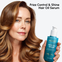 MAREE Hair Serum gloss adds radiant shine to dry, dull hair