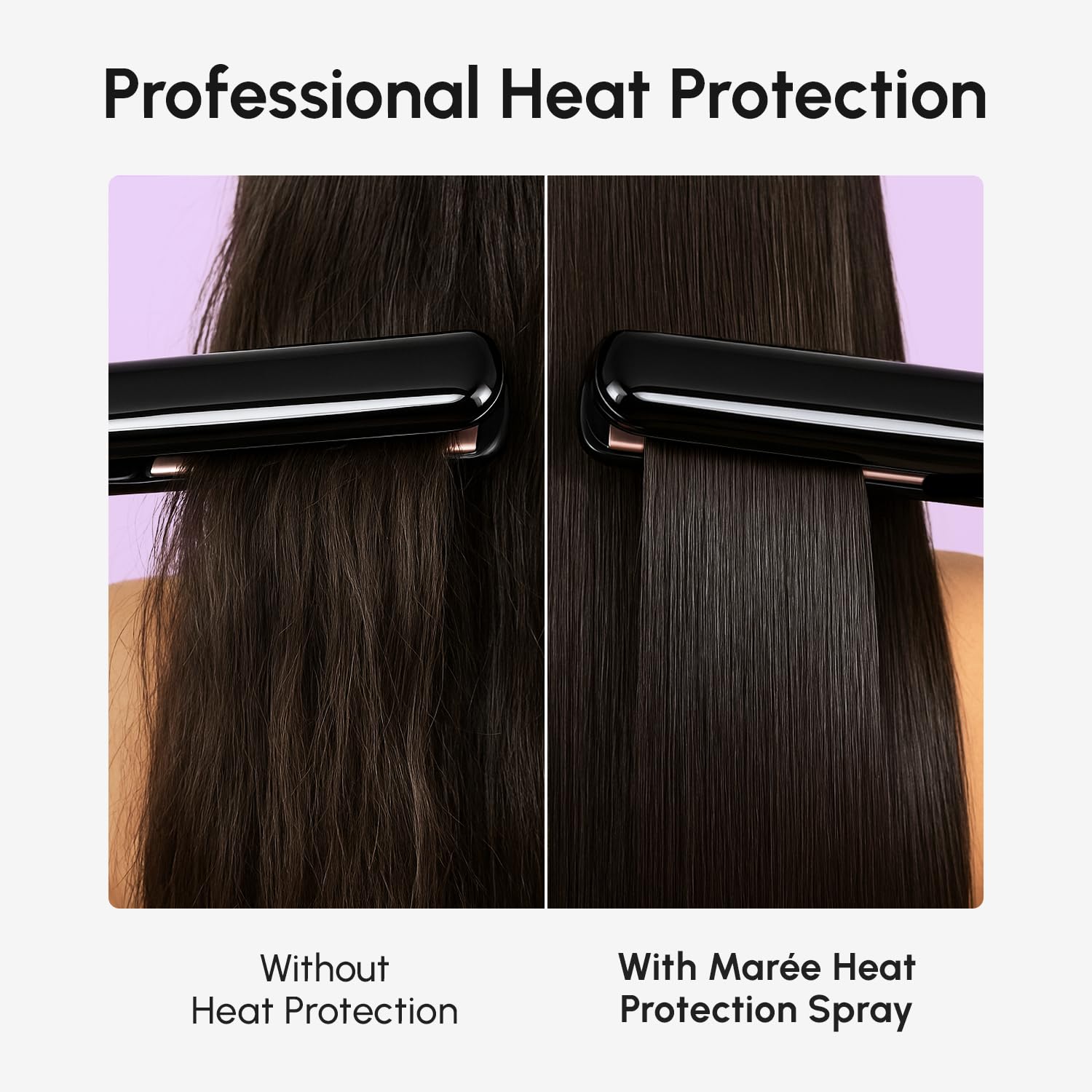 Product used during heat styling up to 450°F