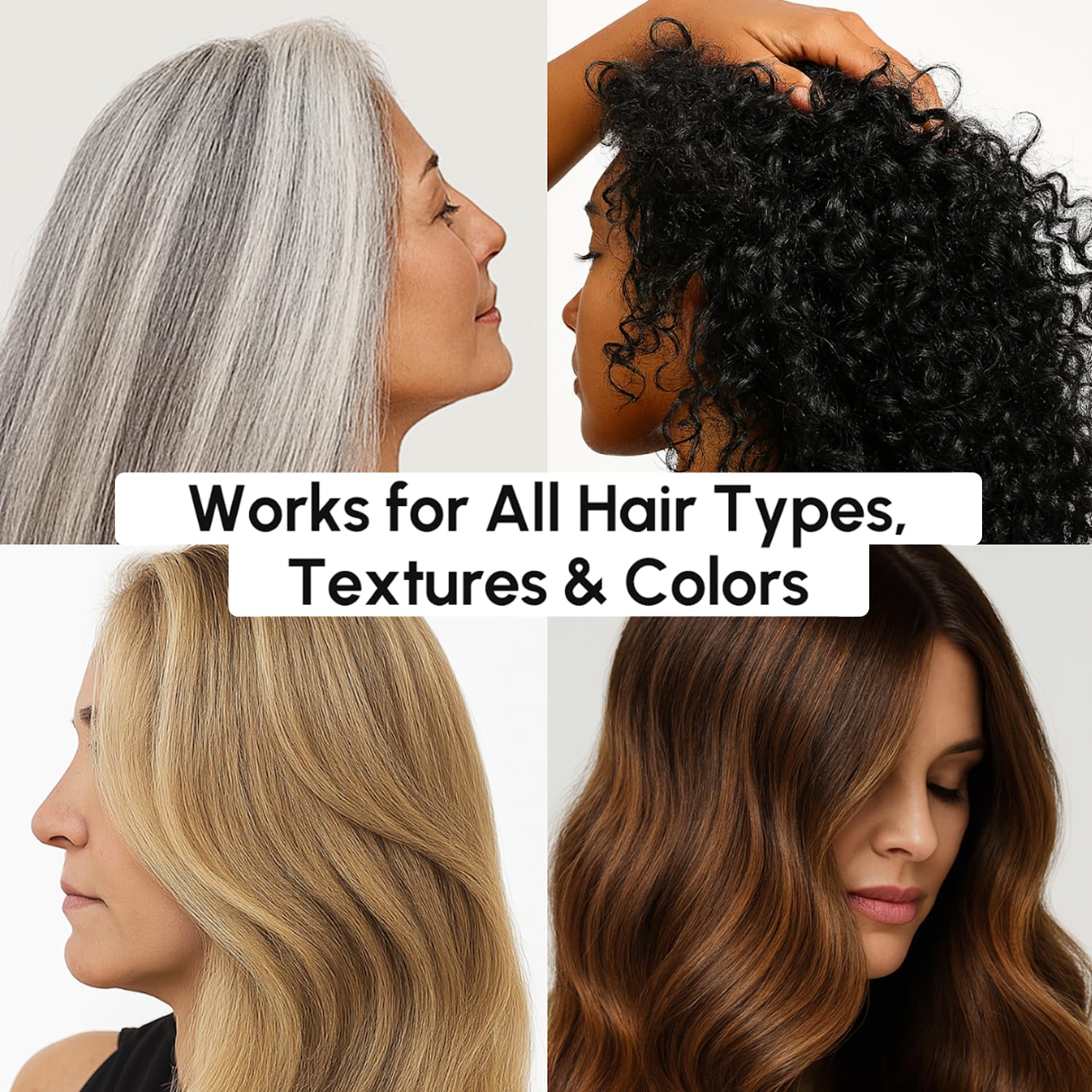 Lightweight formula suitable for fine hair types