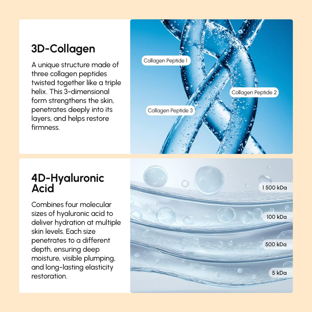 MAREE neck cream with roller peptides and hyaluronic acid for moisture balance
