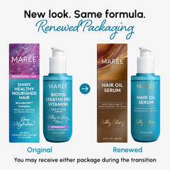 MAREE sérum anti-frizz pour cheveux lisses et faciles à coiffer