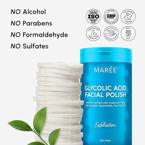 MARÉE Tampons Peau Equilibree Visage : équilibre et brillance naturelle possible.