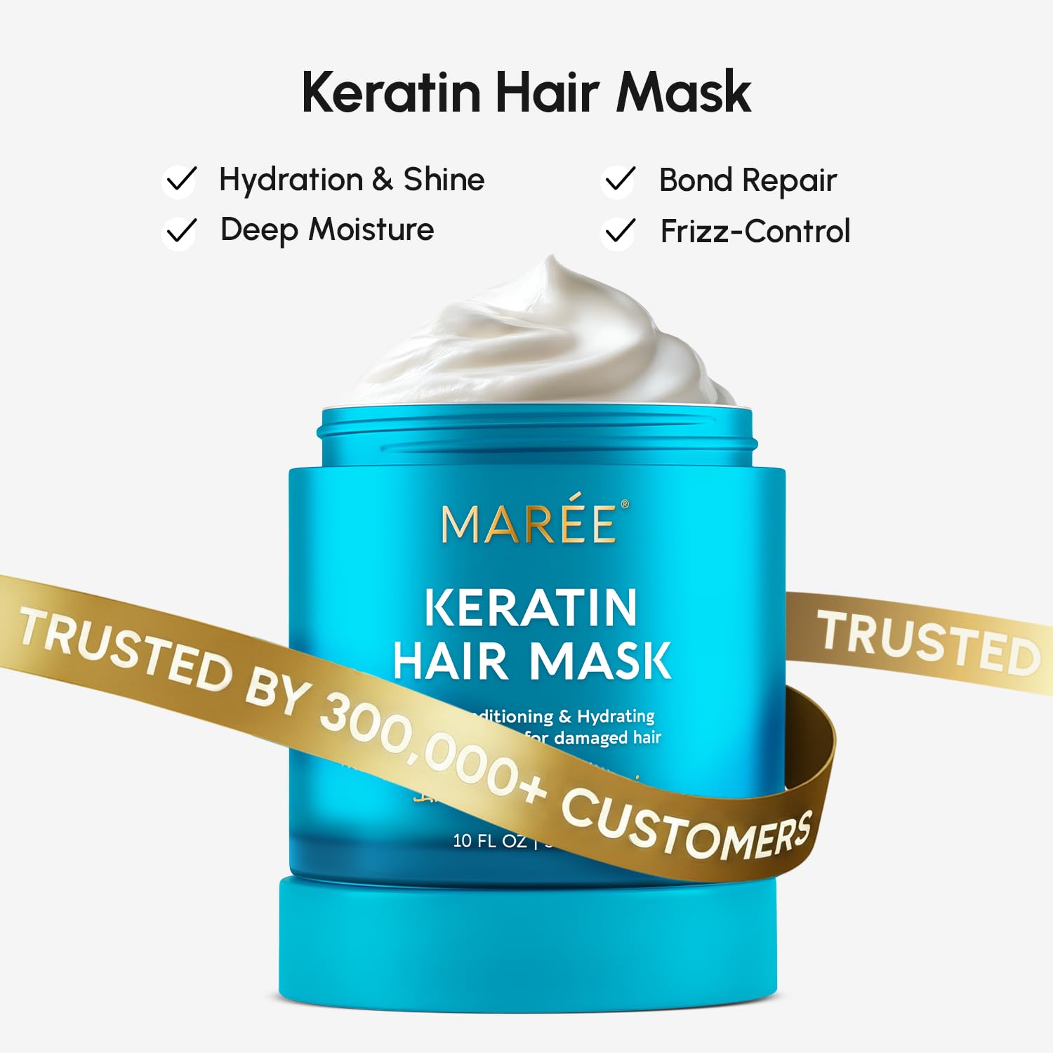 MAREE Texture Spray fini naturel démêlé: fini sans rigidité et cheveux faciles à démêler.