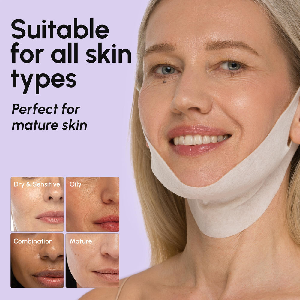 MAREE V Line lifting mask bande élastique — maintien confortable lors du port.