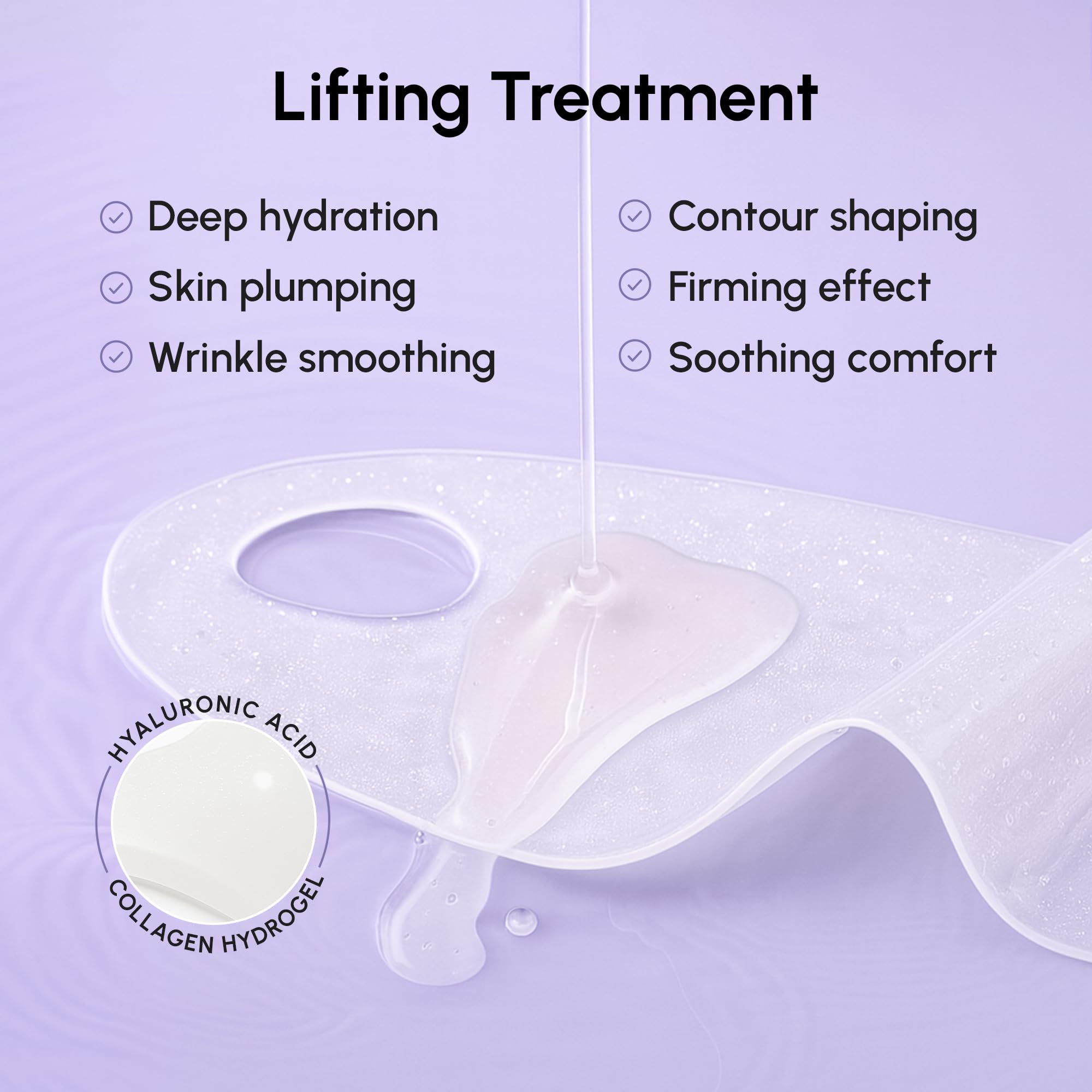 MAREE V Line lifting mask hyaluronique — hydratation profonde et peau lisse.