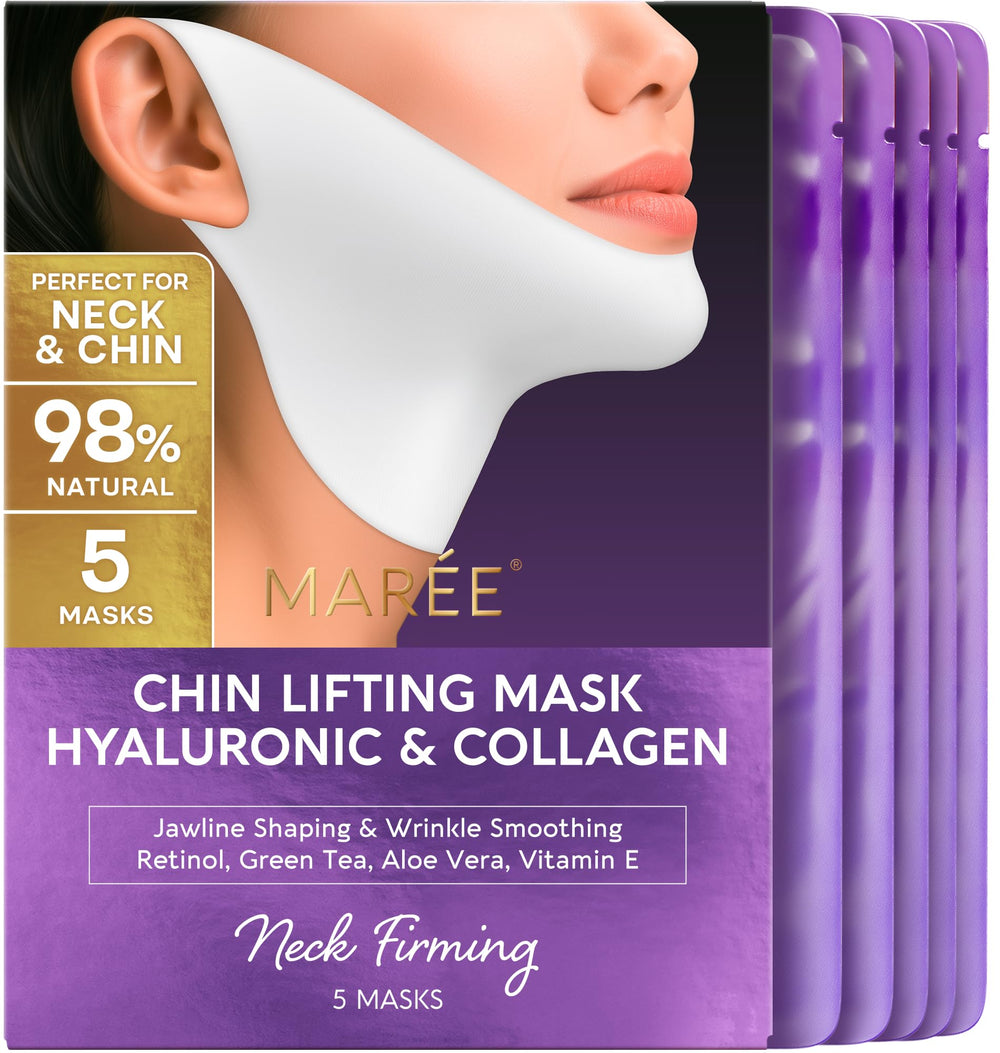 MAREE V Line masque menton contour pour peau hydratée et revitalisée.