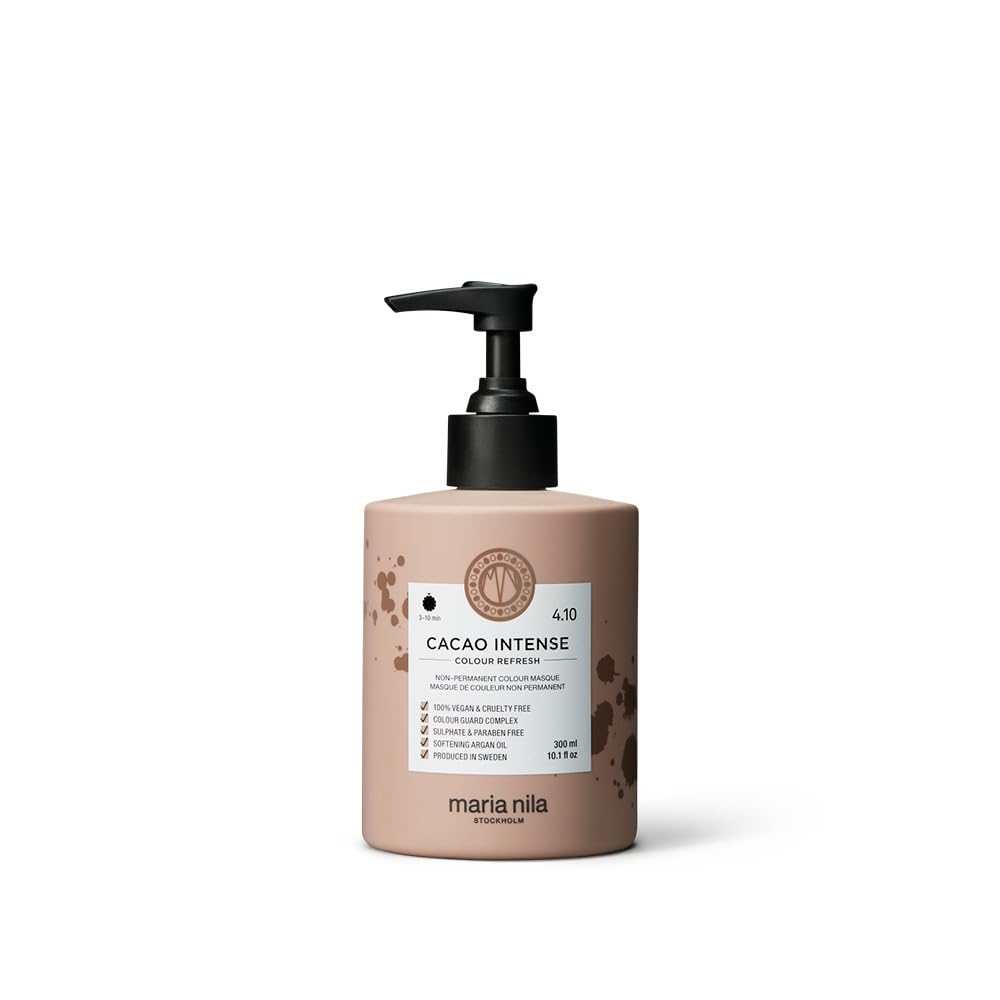 Maria Nila Colour Refresh Cacao Intense – bouteille montrant le soin hydratant pour cheveux