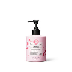 Bouteille Maria Nila Color Refresh Pink Pop prête à hydrater les cheveux.